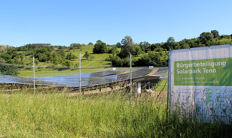 Solarpark Tenn - Gerhard Thau