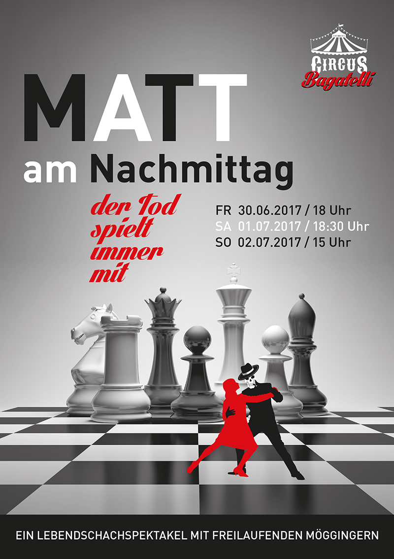 Plakat Matt am Nachmittag