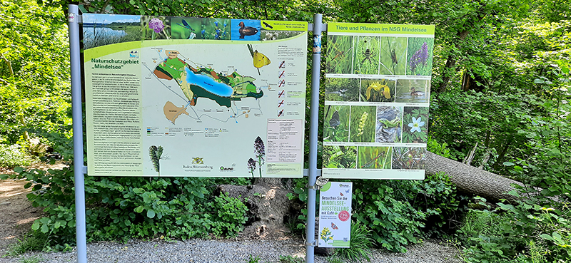 Infotafel NSG Mindelsee - Ralf Stolz