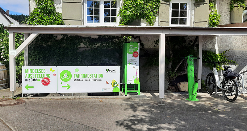 BUND-Fahrradstation - Stolz