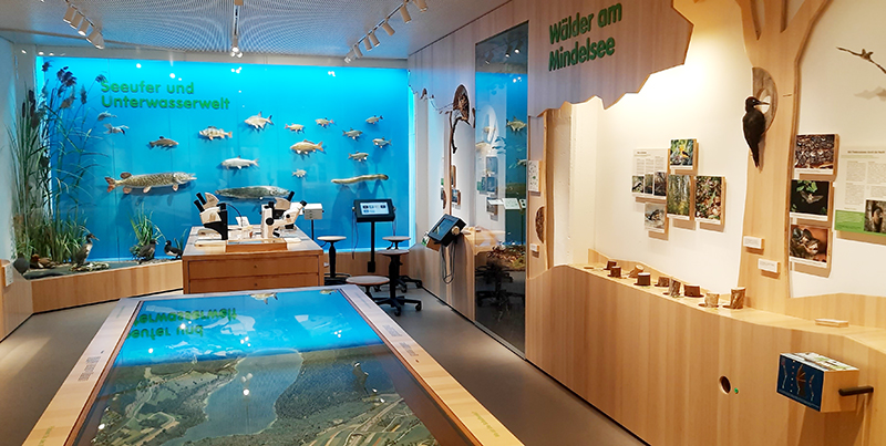 Mindelsee-Ausstellung innen - Stolz